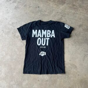 Mamba Out Lakers Kobe Bryant Farewell tour 2016 Mens size M